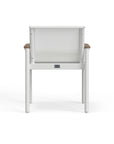 Best Quality White Aluminum Dining Chair
