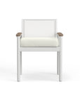 White Outdoor Dining Chair