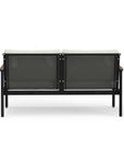Modern Aluminum Outdoor Loveseat