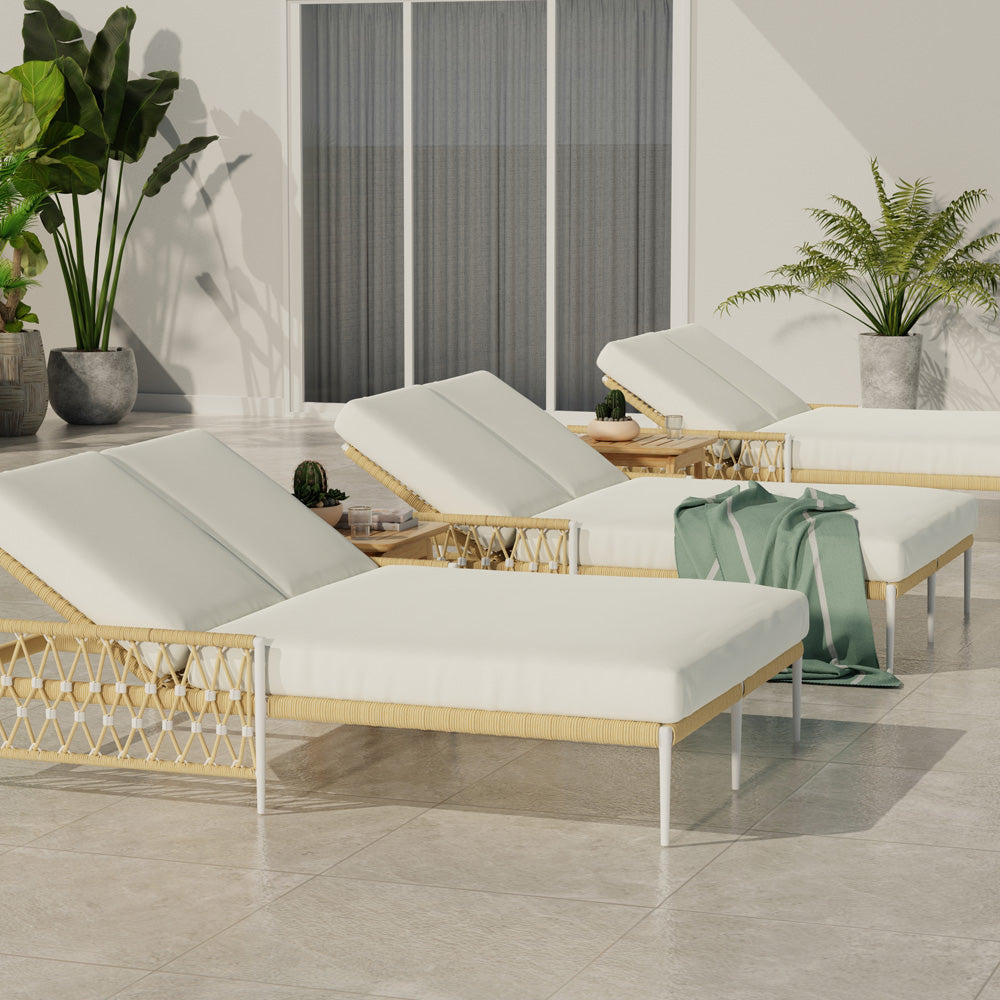 Nantucket Outdoor Double Chaise Lounge