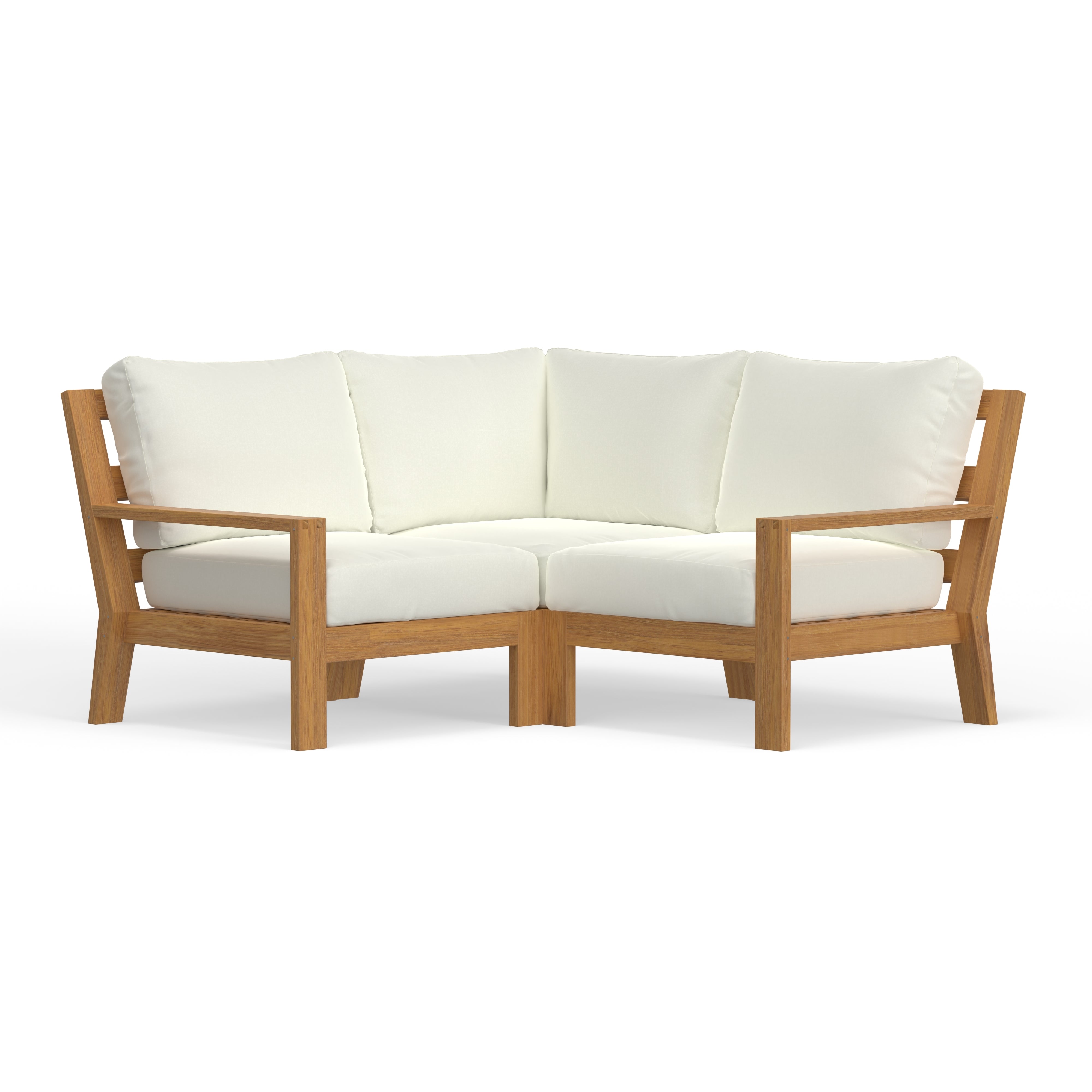 Luxury Teak Sectional