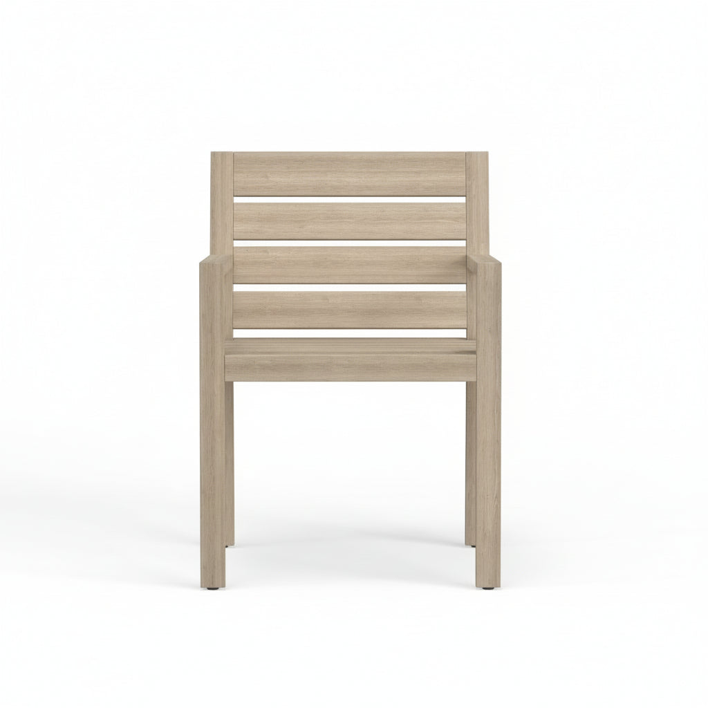 Gray Teak Armchair