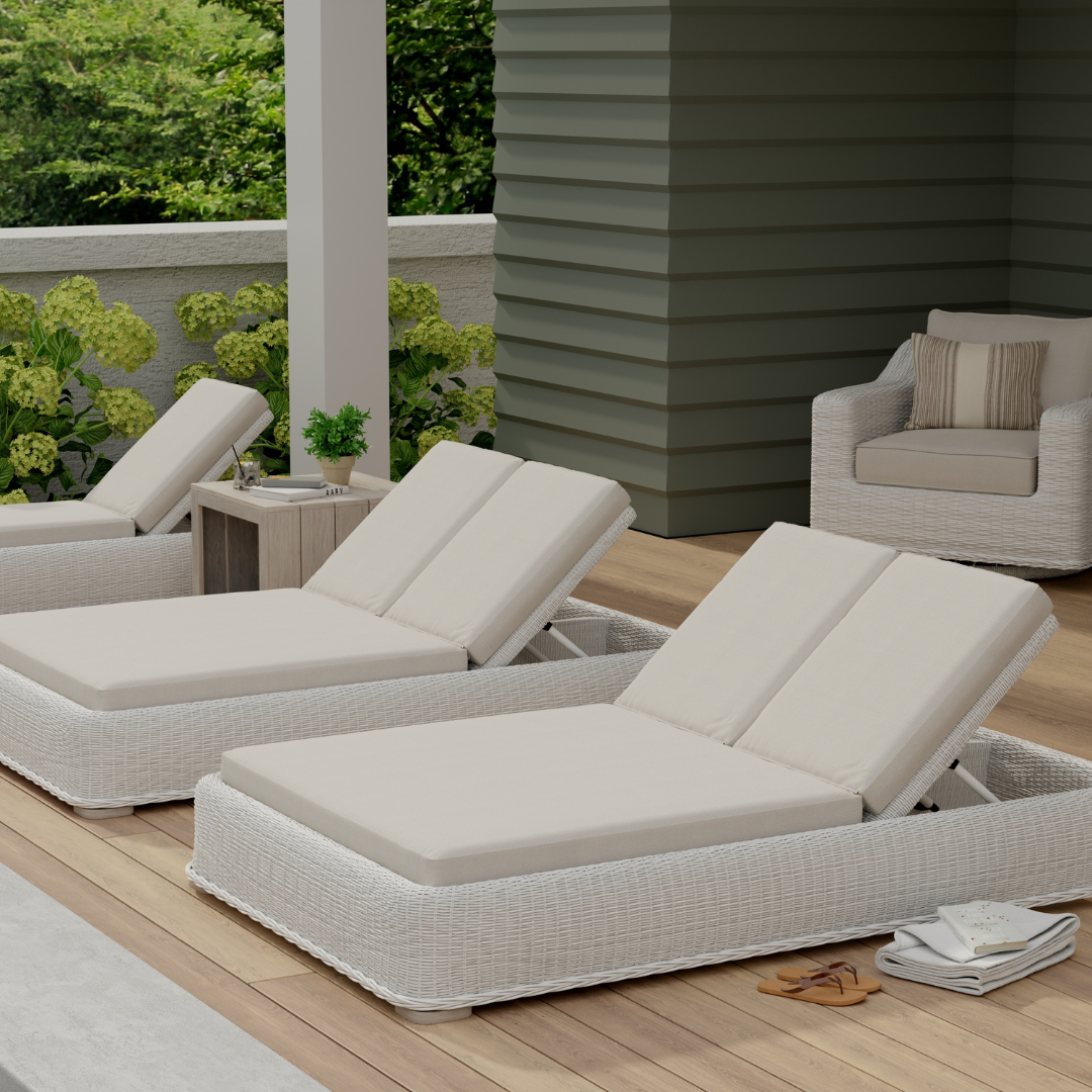 Newport Outdoor Double Chaise Lounge