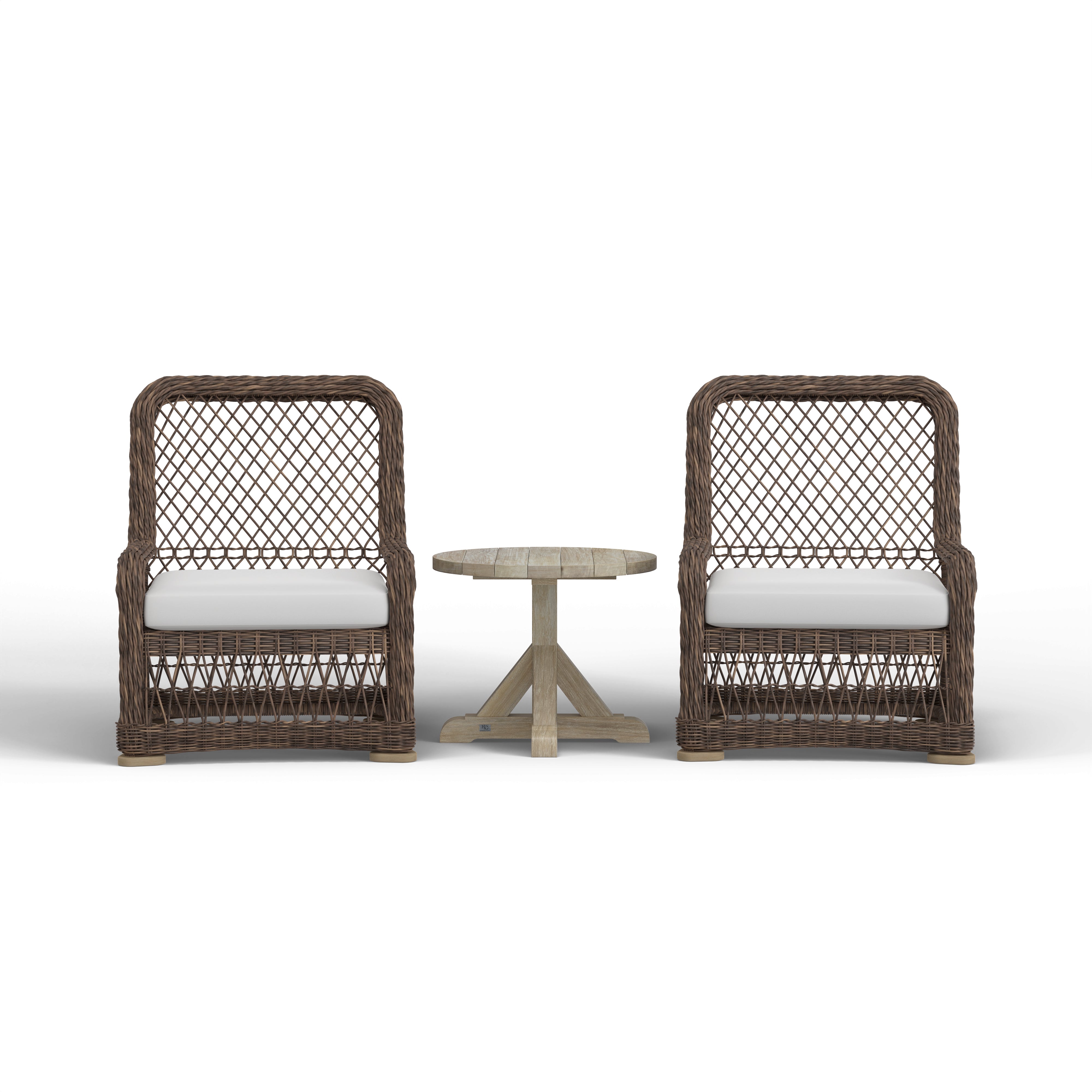 Megan Stokes Backyard Wicker Chairs
