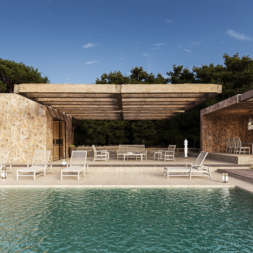 Seward Outdoor Chaise Lounge