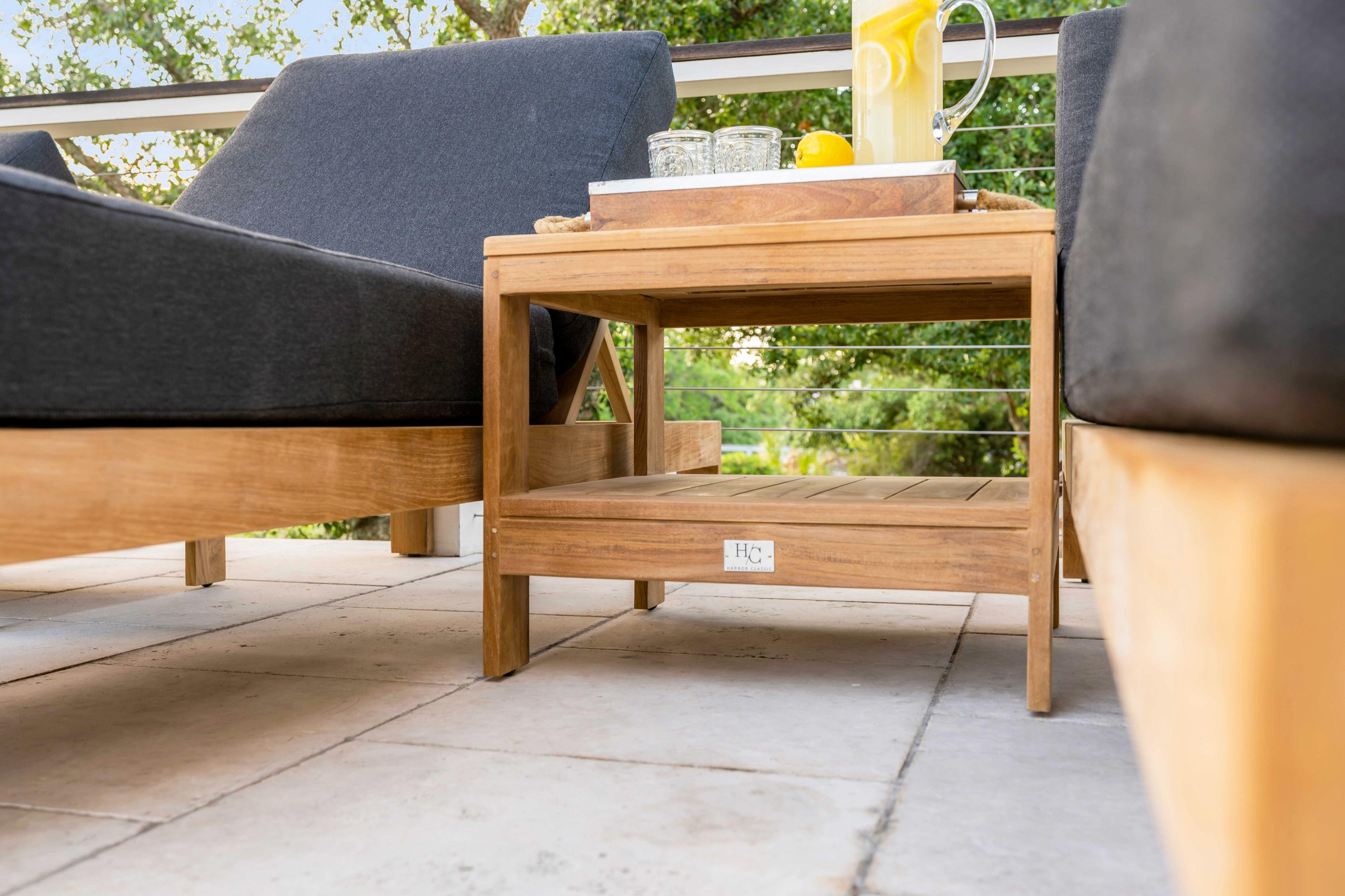 Classic Teak Accent Table