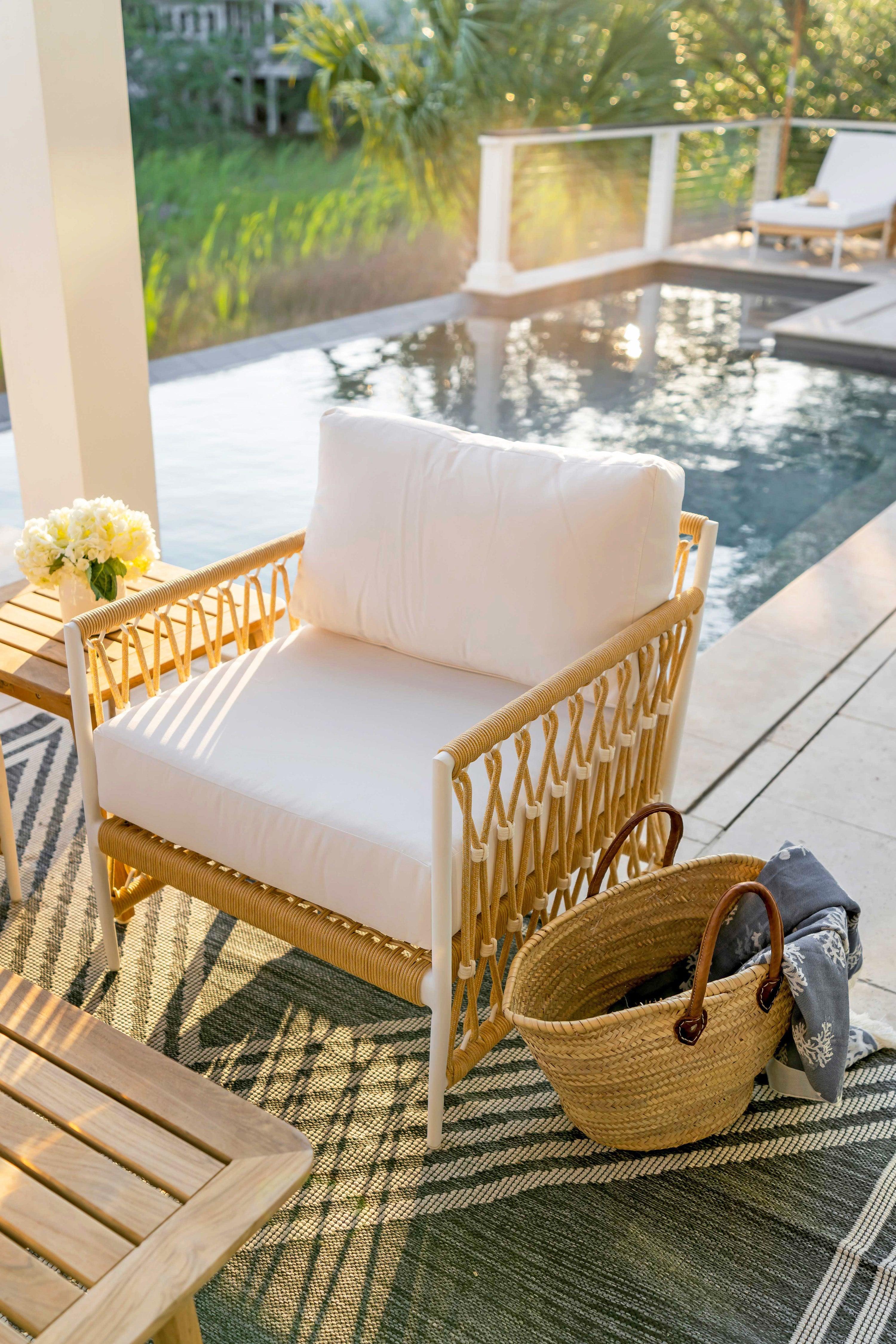 Rope Patio Lounge Set