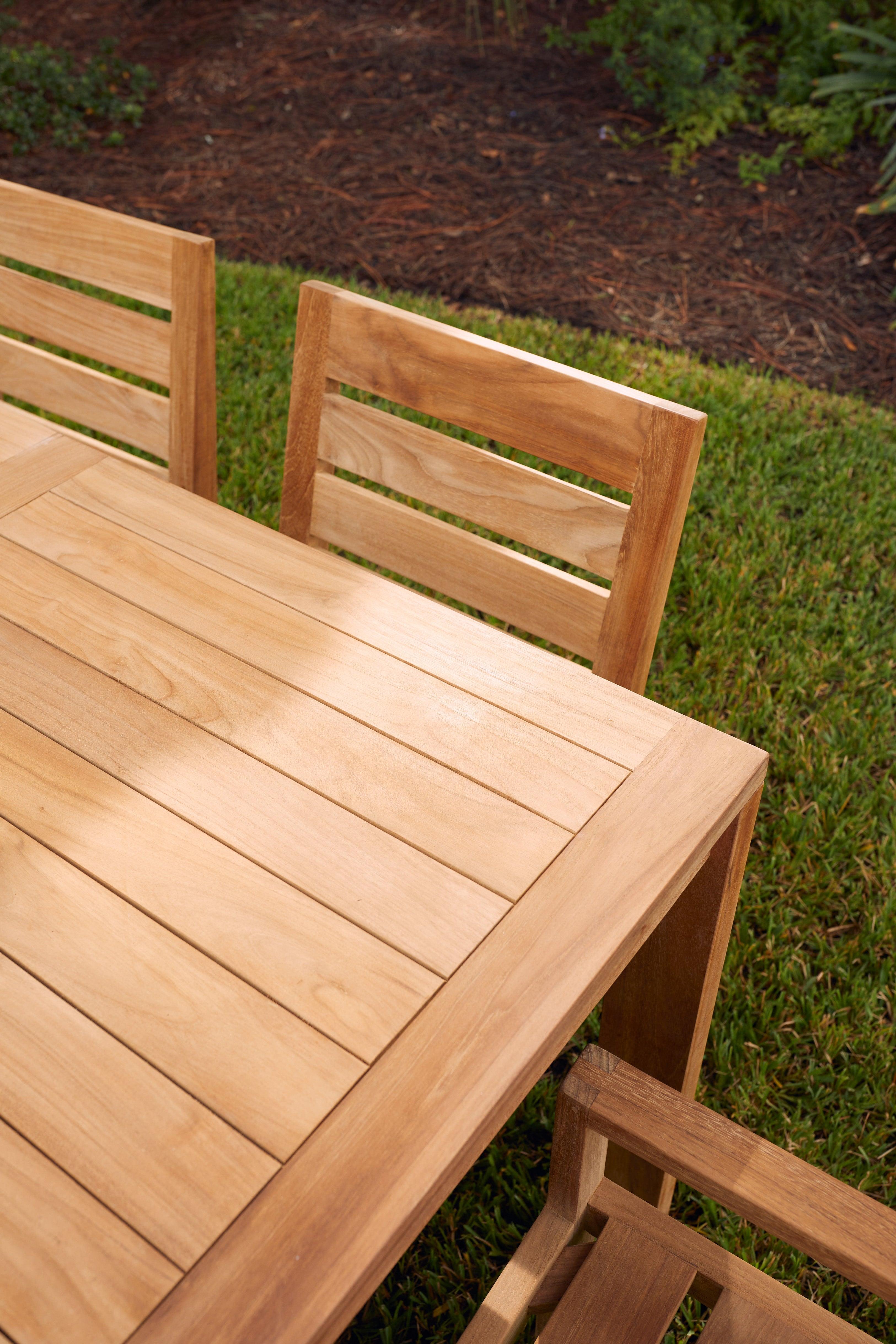 Highest Quality Outdoor 83 Inch Dining Table